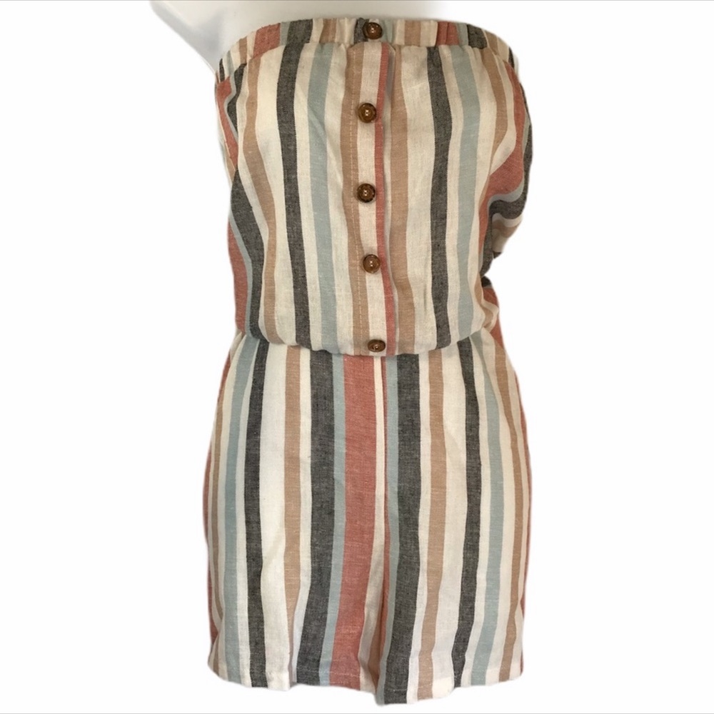 J for Justify romper (L) NWT